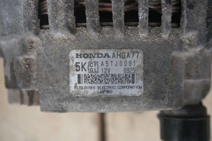 Honda Jazz III Alternator Ahga77 A5tj0091 Nr. - obrazek 3