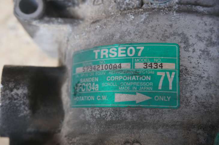 Honda Jazz III Sprężarka Kompresor Klimatyzacji Trse07 57342100a4 - obrazek 5
