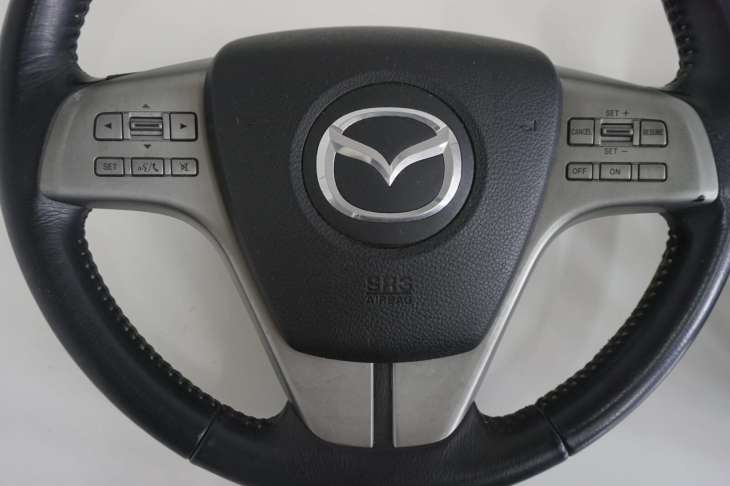 Mazda 6 Gh 2008-2012r Kierownica Multifuncyjna Skora Poduszka Gs1d-32-980d - obrazek 2