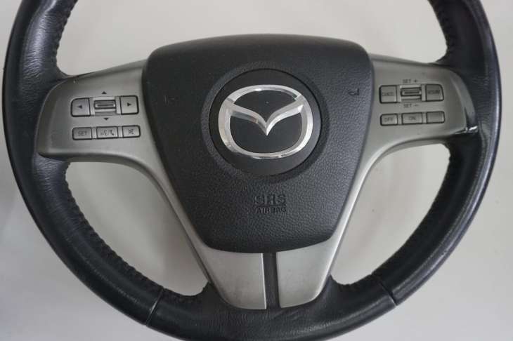 Mazda 6 Gh 2008-2012r Kierownica Multifuncyjna Skora Poduszka Gs1d-32-980d - obrazek 3
