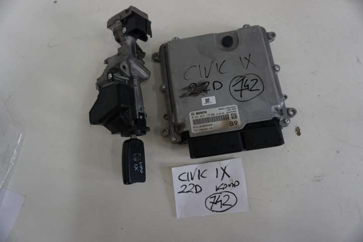 Honda CIVIc IX 2012r 2.2 Diesel Komputer Zestaw Startowy 0281019179 37820-R3l-G05 Nr.742