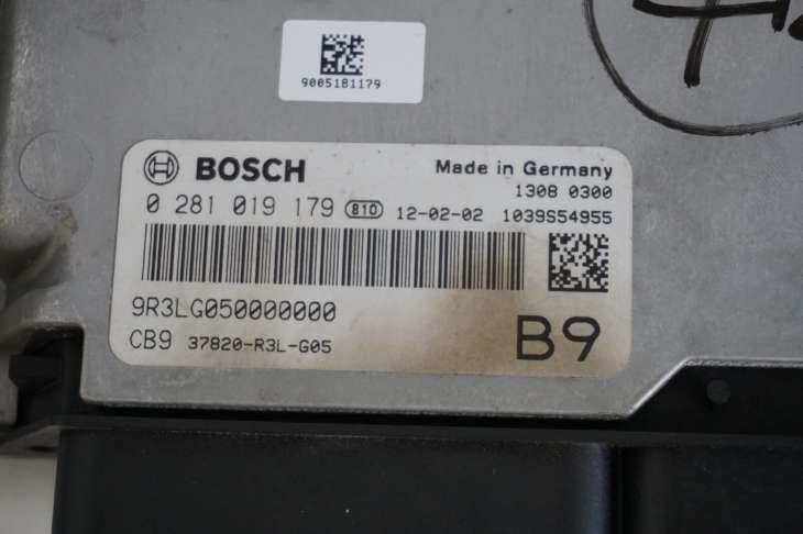 Honda CIVIc IX 2012r 2.2 Diesel Komputer Zestaw Startowy 0281019179 37820-R3l-G05 Nr.742 - obrazek 2