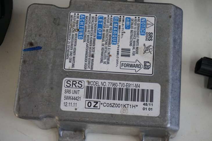 Honda CIVIc IX 2012 Rok Zestaw Airbag Poduszka Powietrzna Sterownik 77960-Tv0-E911-M4 Nr.512 - obrazek 5