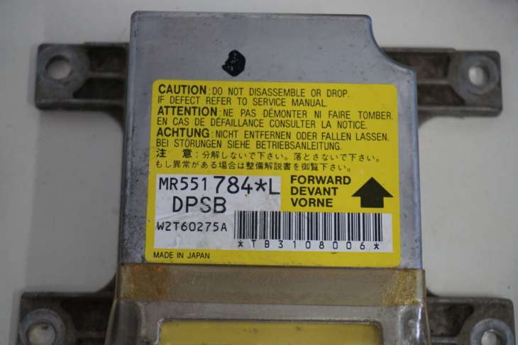 Mitsubishi Pajero III 2004 Poduszki Powietrzne Zestaw Airbag Sterownik Pasy Mr551784 Nr. 229 - obrazek 7