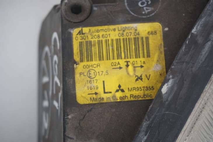 Mitsubishi Colt VI Lampa Przednia Lewa Mr957355 - obrazek 5