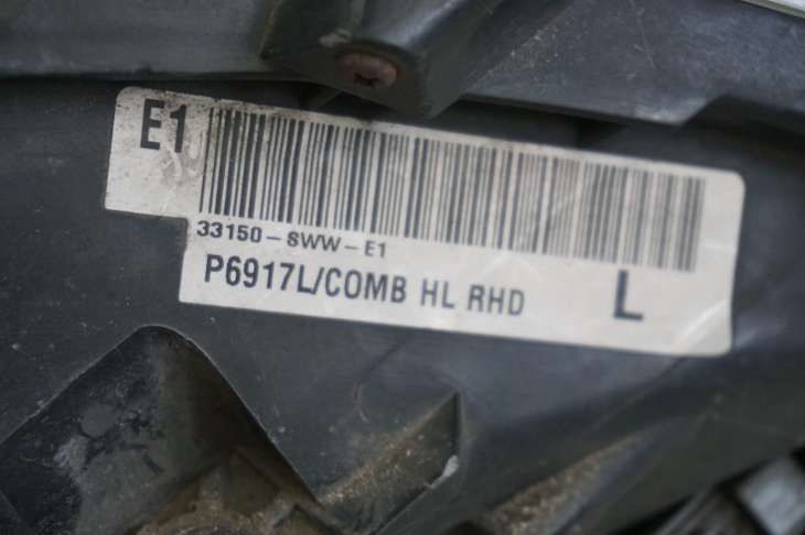 Honda Cr-V III 2008-2012r Lampa Lewa Przednia Xenon 33150-Sww-E1 Angielska Nr.211 - obrazek 6