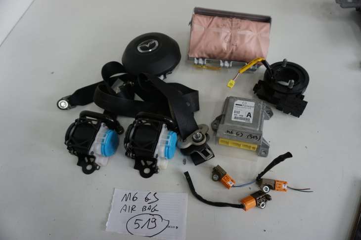 Mazda 6 Gj 2015 Rok Poduszki Zestaw Airbag Ghr1-57k30 K0273 Nr. 519