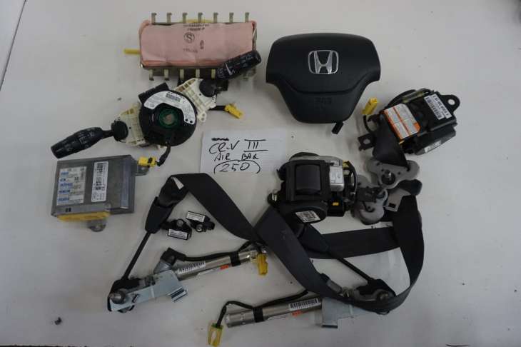 HONDA CR-V III 2008-2012R PODUSZKI POWIETRZNE ZESTAW AIRBAG STEROWNIK 77960-swa-g214-m4 NR.250