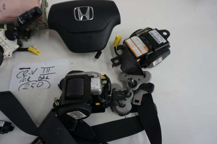 HONDA CR-V III 2008-2012R PODUSZKI POWIETRZNE ZESTAW AIRBAG STEROWNIK 77960-swa-g214-m4 NR.250 - obrazek 3