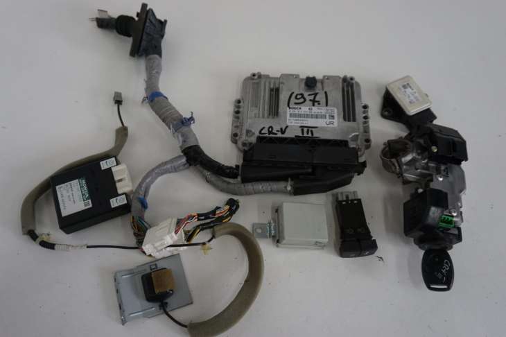 HONDA CR-V III 2007-2012R 2.2DIESEL KOMPUTER ZESTAW STARTOWY 0281013633 NR.97