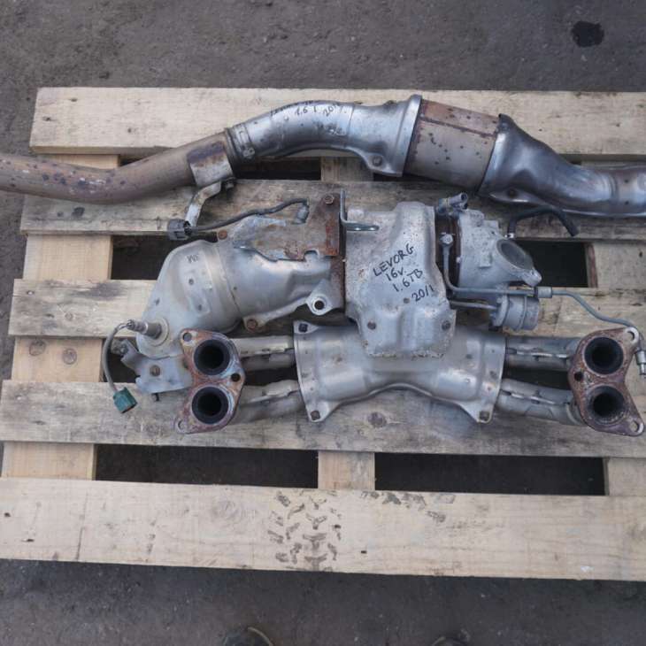 SUBARU LEVORG KOLEKTOR WYDECHOWY KATALIZATOR FCA76/SK TURBOSPRĘŻARKA 14411AA930