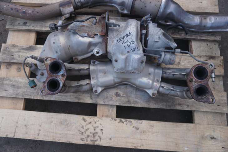 SUBARU LEVORG KOLEKTOR WYDECHOWY KATALIZATOR FCA76/SK TURBOSPRĘŻARKA 14411AA930 - obrazek 2