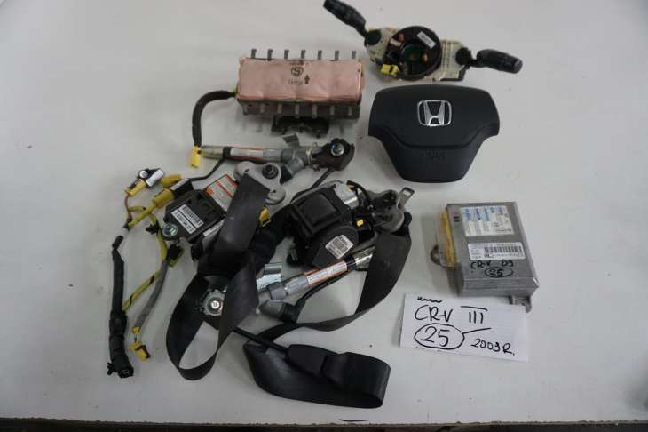 HONDA CR-V III 2007-2012R PODUSZKI POWIETRZNE ZESTAW AIRBAG 77960-SWA-E231-M4 NR.25