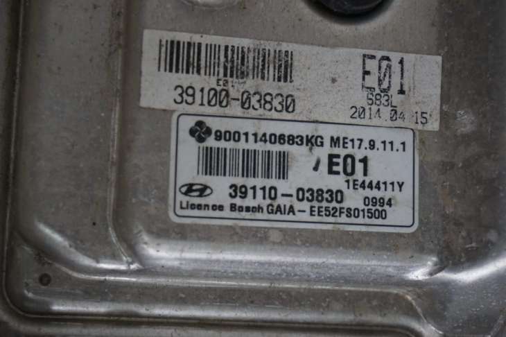 HYUNDAI I10 STEROWNIK SILNIKA 39100-03830 - obrazek 3
