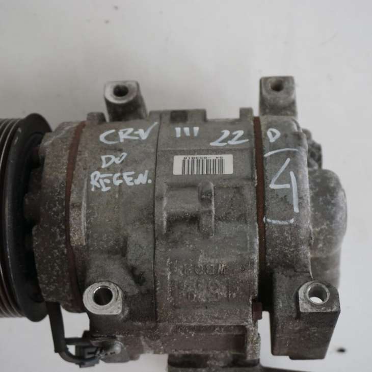 HONDA CR-V III 2008-2012R 2.2 DIESEL KOMPRESOR KLIMATYZACJI 447260-6342 HFC134A USZKODZONY!
