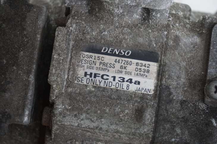 HONDA CR-V III 2008-2012R 2.2 DIESEL KOMPRESOR KLIMATYZACJI 447260-6342 HFC134A USZKODZONY! - obrazek 10
