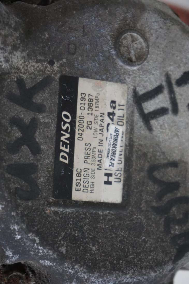 TOYOTA PRIUS II KOMPRESOR KLIMATYZACJI 042000-0193 USZKODZONY - obrazek 5