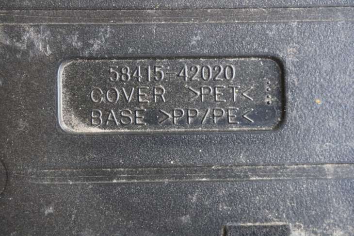 TOYOTA RAV4 III 2009R WYKLADZINA PODLOGA BAGAZNIKA 58410-42030 ; 58415-42020 - obrazek 5