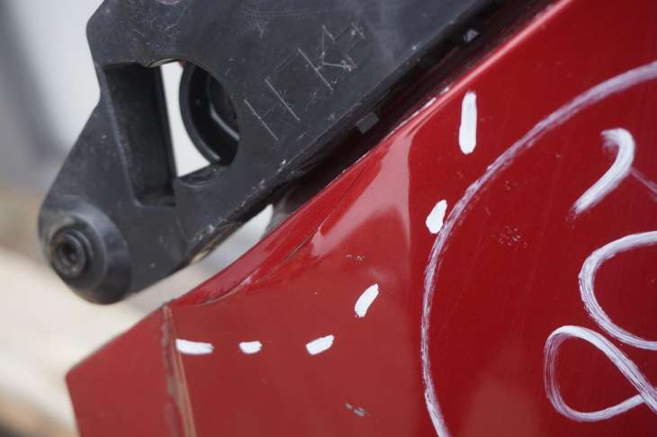 NISSAN JUKE F15 2013R KOLOR NAH LEWY PRZEDNI BLOTNIK F31011KKAA - obrazek 3