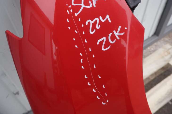 SUZUKI SWIFT MK6 III SPORT 2009 PRAWY PRZEDNI BLOTNIK KOLOR ZCK 57611-63J20 - obrazek 3