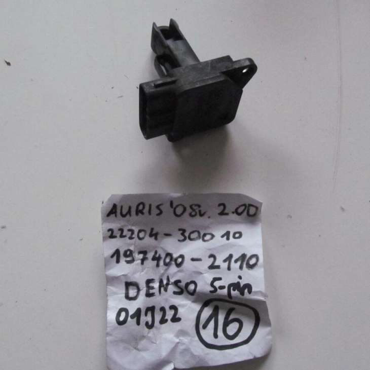 Toyota Auris 2007r 2.0d Przepływomierz 22204-20010