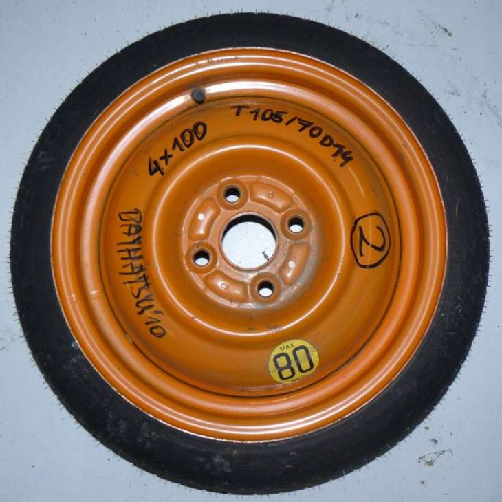 Daihatsu Sirion II Koło Dojazdowe T105/70r14 4x100