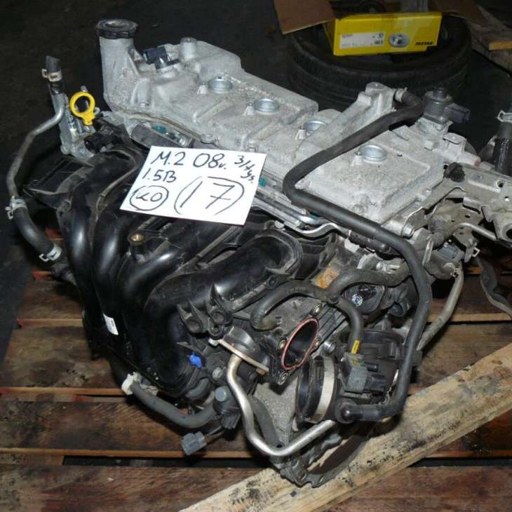 Mazda 2 2008 2009 2010r 1.5b Silnik