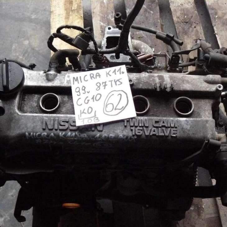 Nissan Micra K11 1999r Cg10 1.0b Silnik 87 Tys Mil
