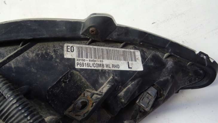 Honda Cr-V III 2007rok Lampa Przednia Lewa 33150 - obrazek 8