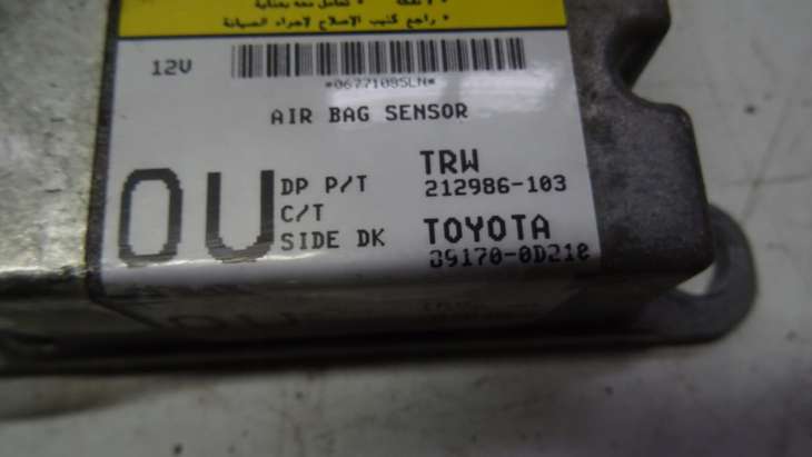 Toyota Yaris II 07r Airbag Komplet 89170-0d218 - obrazek 3