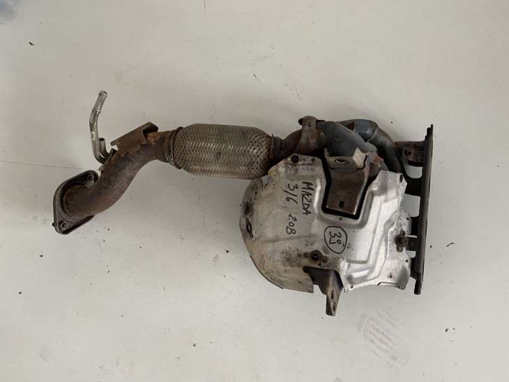 Mazda 3 Bl Katalizator Kolektor Wydechowy Pe28 5f16