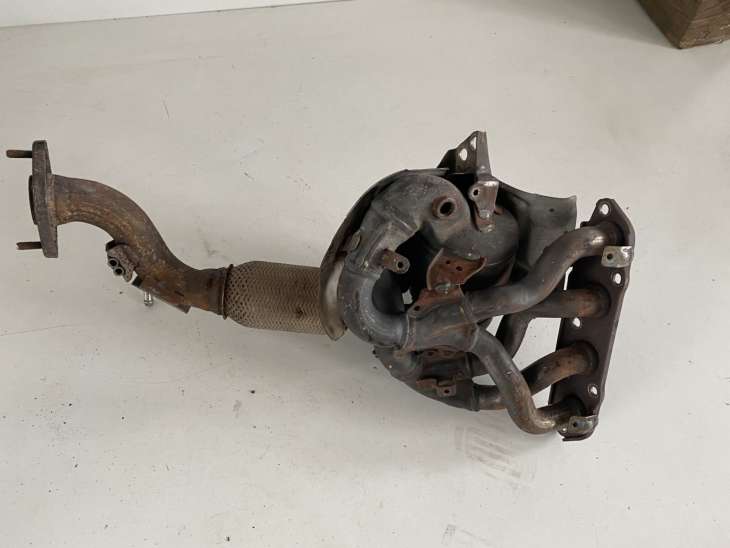 Mazda 3 Bl Katalizator Kolektor Wydechowy Pe28 5f16 - obrazek 2