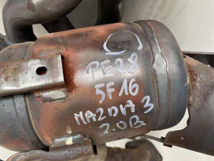 Mazda 3 Bl Katalizator Kolektor Wydechowy Pe28 5f16 - obrazek 3