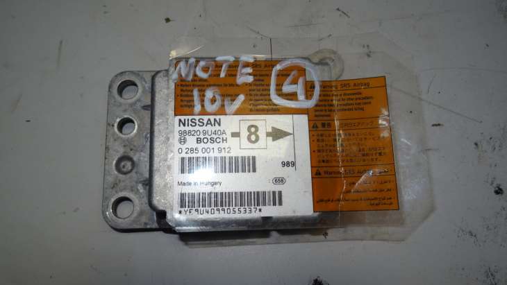 Nissan Note E11 Moduł Air Bag 98820 9u40a 0285001912