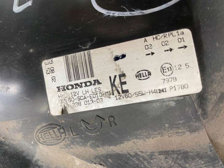Honda Cr-V II 2003r Lampa Przednia Lewa Uk - obrazek 3
