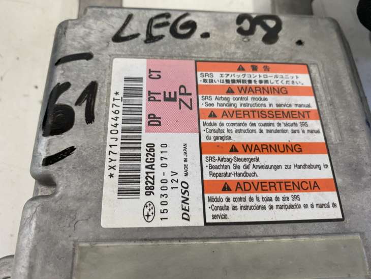 Subaru Legacy IV Lift Poduszki Powietrzne 98221ag260 Nr.61 - obrazek 2