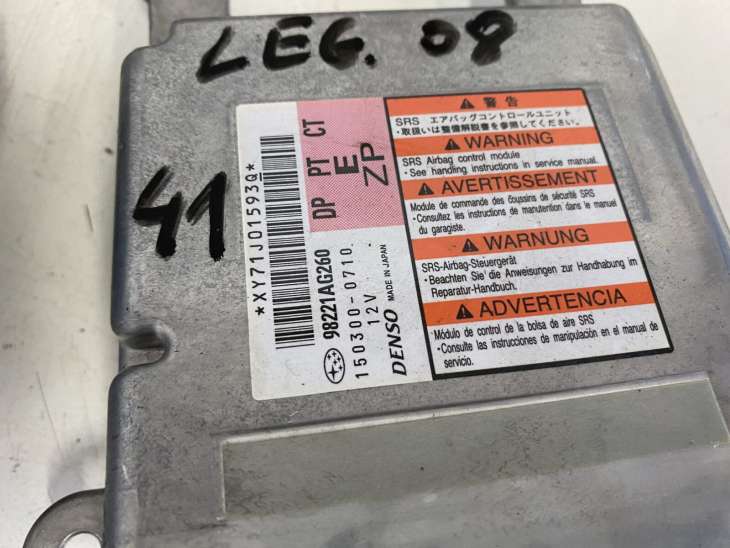 Subaru Legacy IV Lift Poduszki Powietrzne 98221ag0260 Nr.41 - obrazek 2