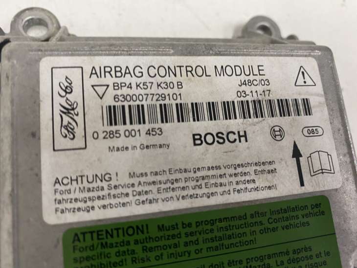 Mazda 2 Dk Moduł Poduszki Powietrzne 0285001453 - obrazek 2