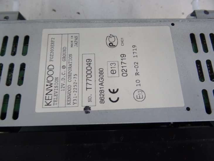 Subaru Outback III Nawigacja 86281ag080 86271ag030 Nr.77 - obrazek 3