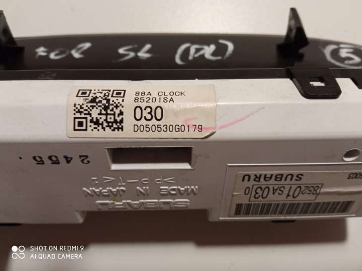 Subaru Forester Sg II Zegarek 85201sa030 - obrazek 3