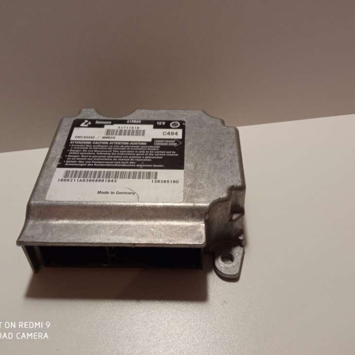 Fiat Stilo Moduł Sensor Sterownik Air Bag 5wk43342