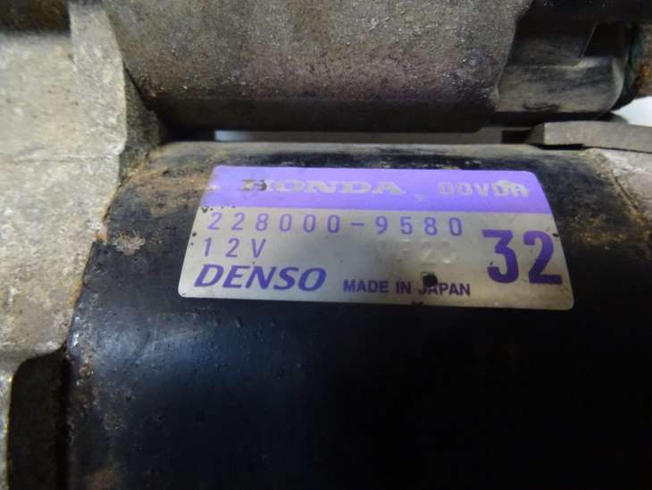 Honda CIVIc VII 1.6b D16v1 Rozrusznik 228000-9580 Nr.4 - obrazek 2