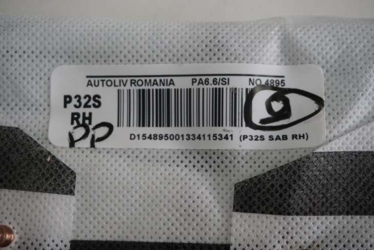 NISSAN QASHQAI II J11 2013-2017R PODUSZKA POWIETRZNA FOTELA LEWA 985H14EA0A PRAWA 985H04EA0A - obrazek 4