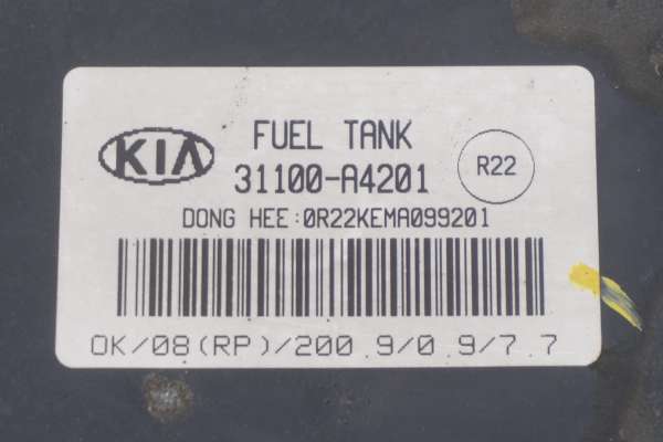 KIA CARENS IV 2013-2016r 1.6gdi ZBIORNIK PALIWA 31100-A4201 31150A4000 ; WLEW 31030A4000 ; POMPA PALIWA 31110A4001 - obrazek 7