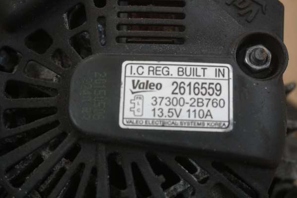 KIA CARENS IV 2013-2016r 1.6GDI ALTERNATOR 37300-2B760 - obrazek 4