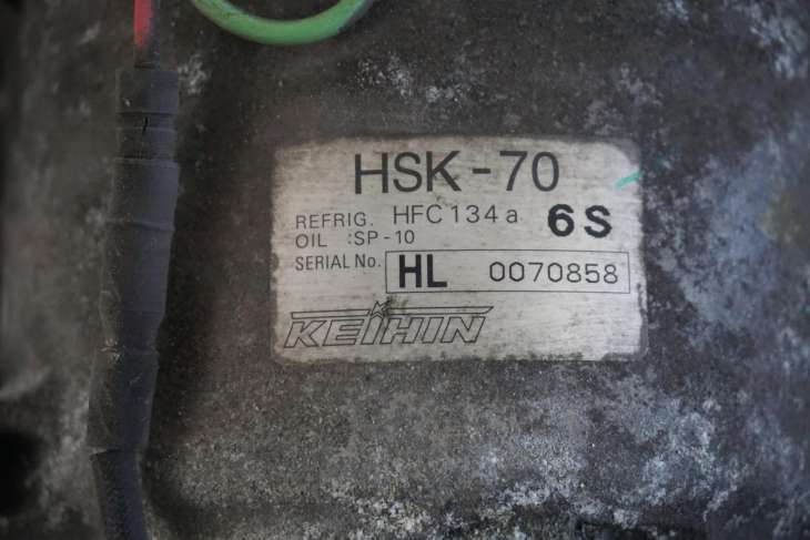 Kompresor klimatyzacji sprężarka Honda Jazz III 1.4B HSK-70 - obrazek 2