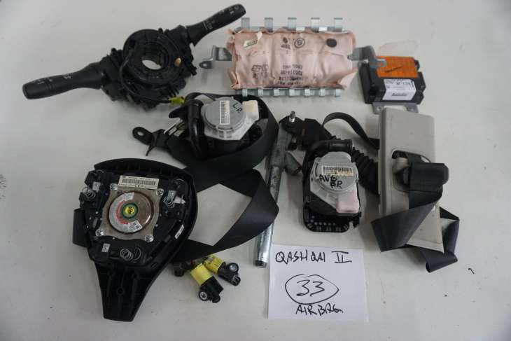 NISSAN QASHQAI II J11 PODUSZKI POWIETRZNE AIRBAG 988204EH0B - obrazek 10