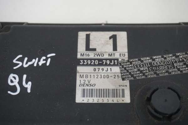 SUZUKI SX4 SWIFT III MK6 STEROWNIK SILNIKA 33920-79J1 - obrazek 2