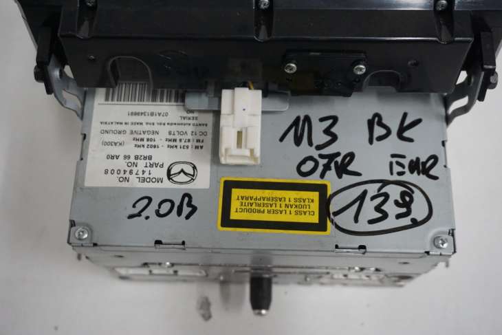 MAZDA 3 BK RADIOOTWARZACZ BR2B66AR0 - obrazek 4