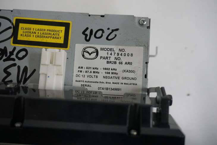 MAZDA 3 BK RADIOOTWARZACZ BR2B66AR0 - obrazek 6